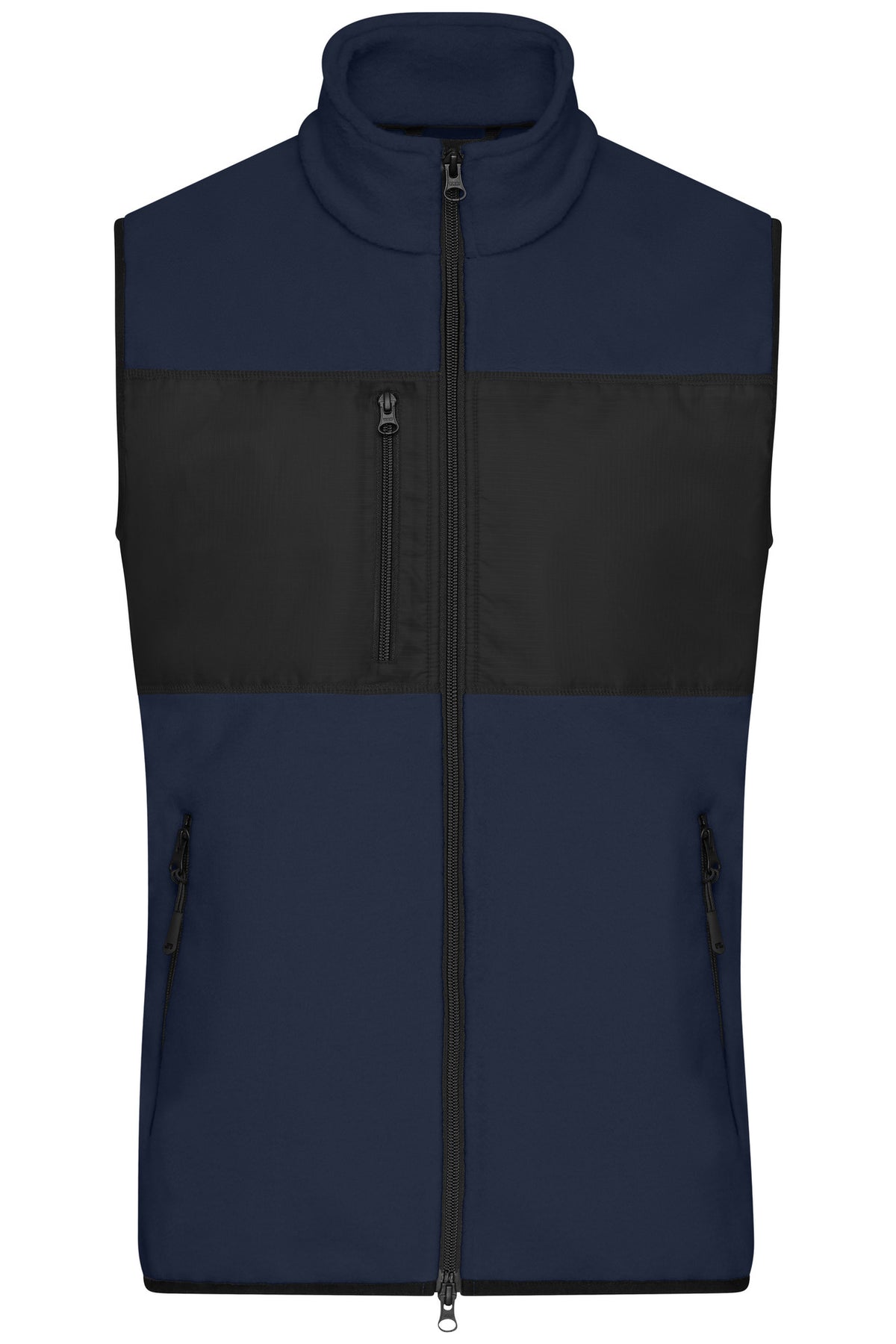 Men´s Fleece Vest - Navy/Black