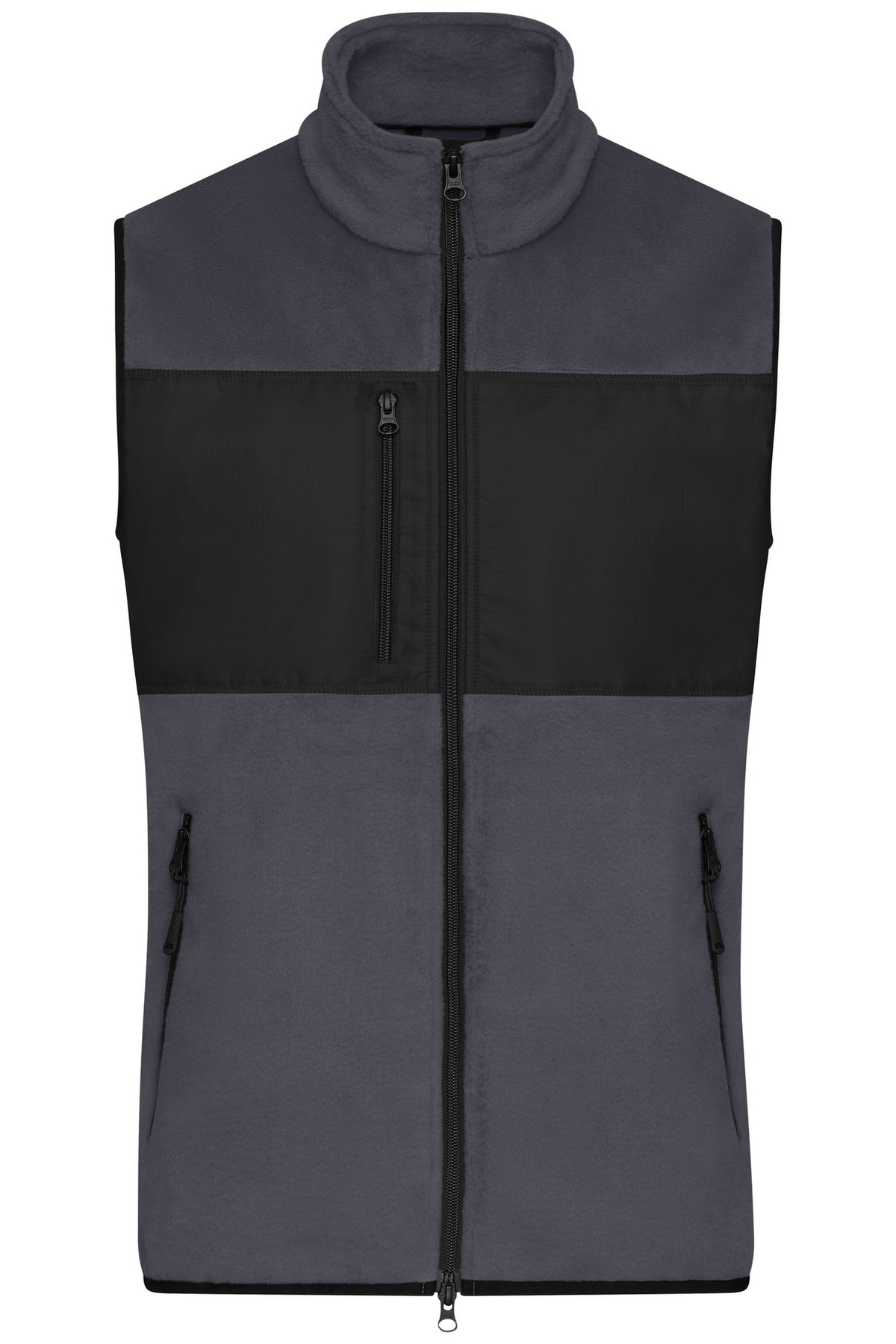 Men´s Fleece Vest - Carbon/Black