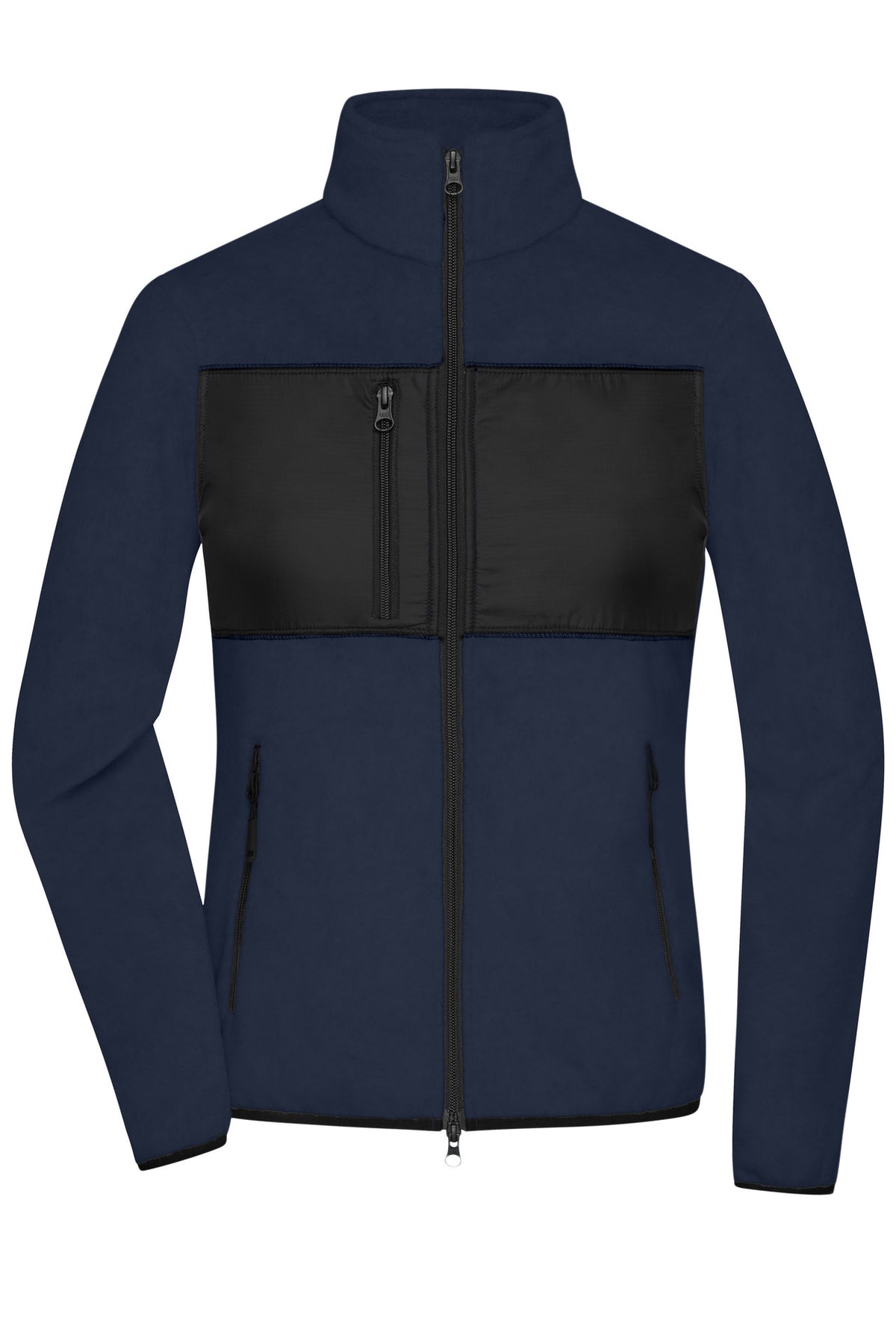 Ladies’ Fleece Jacket - Navy/Black