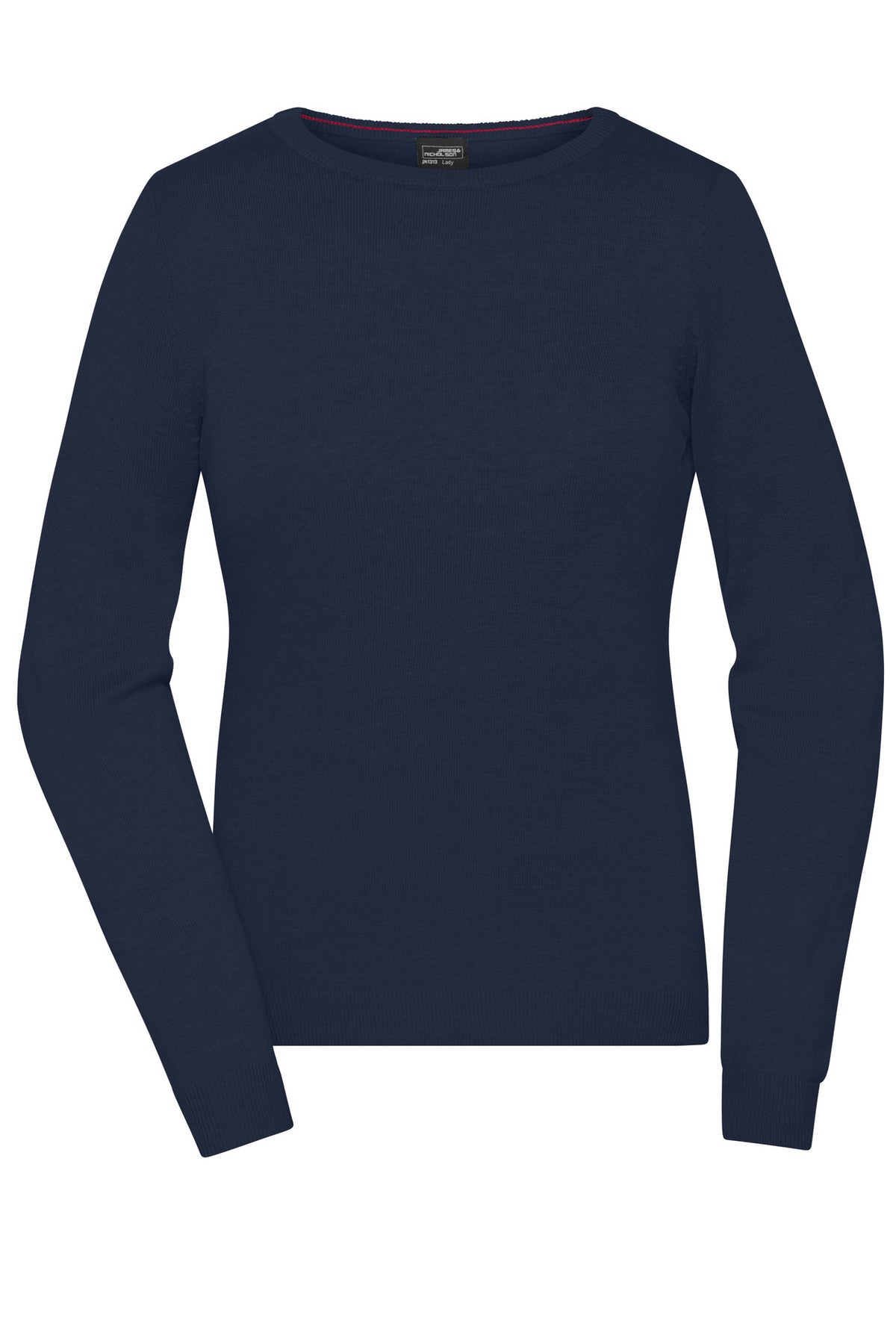 Ladies Round NeckPullover - Navy