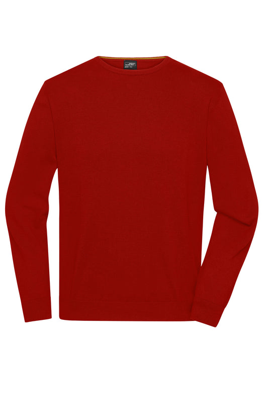 Men´s Round NeckPullover - Red
