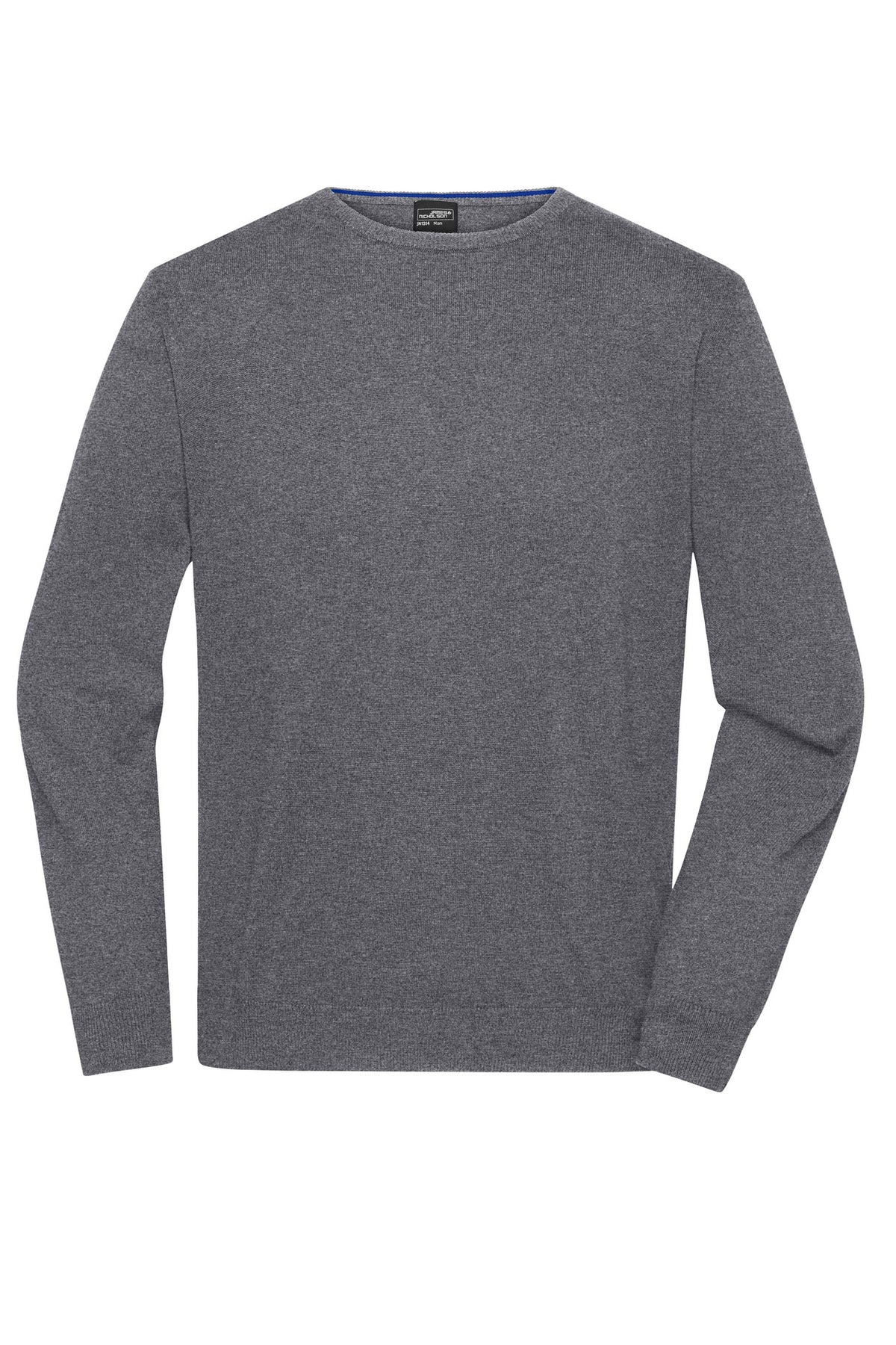 Men´s Round NeckPullover - Grey-Heather