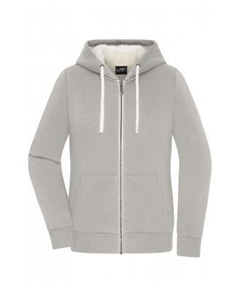 Ladies Doubleface Jacket - Light-melange/Nature