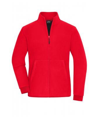 Ladies´ Bonded Fleece jacket - Red/Black