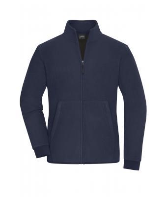 Ladies´ Bonded Fleece jacket - Navy/Dark Grey