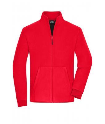 Men´s Bonded Fleece Jacket - Red/Black