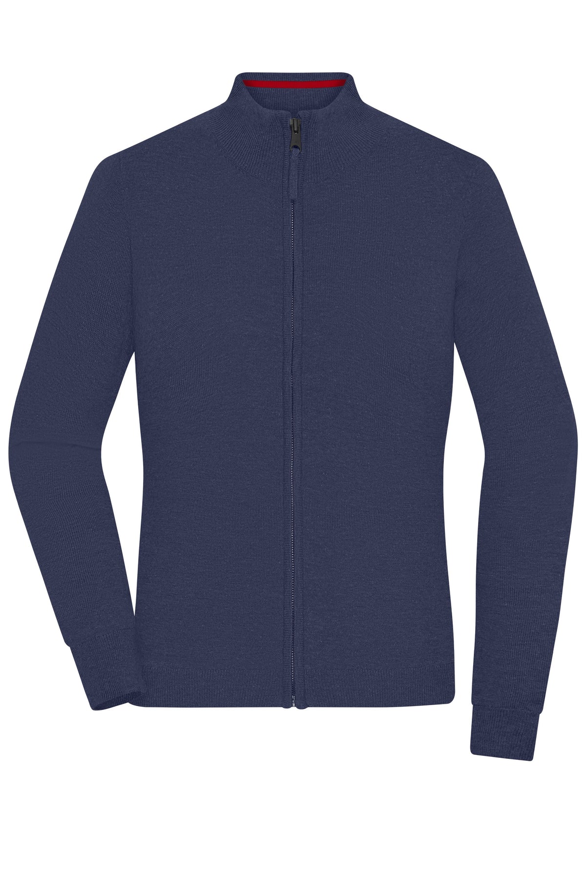 Ladie’s Zip Cardigan - Navy