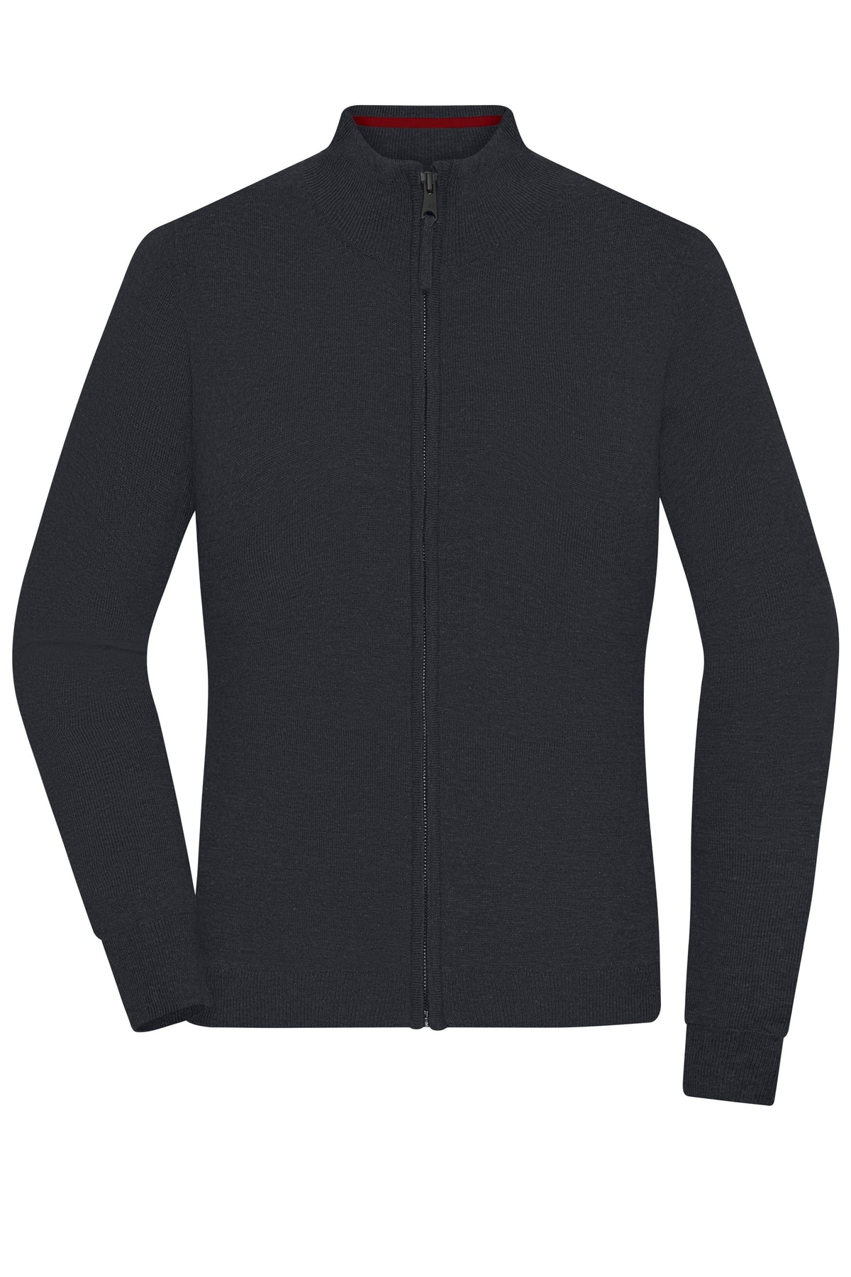 Ladie’s Zip Cardigan - Black