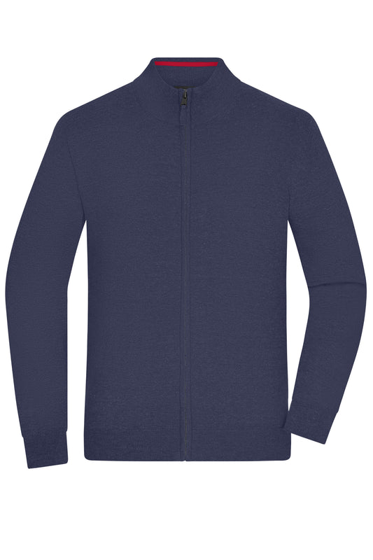 Men´s Zip Cardigan - Navy