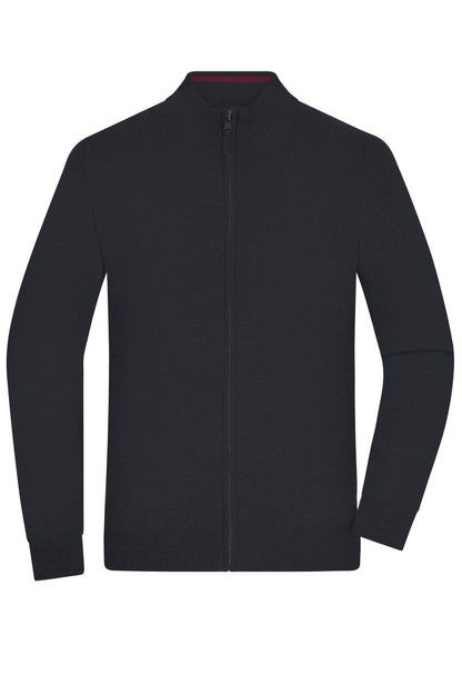 Men´s Zip Cardigan - Black