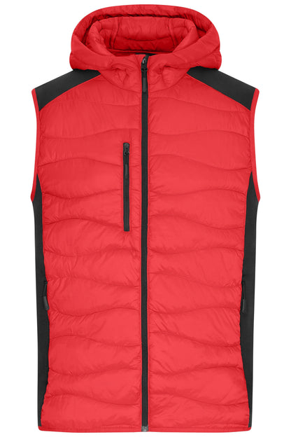 Men´s Hybrid Vest - Red/Black