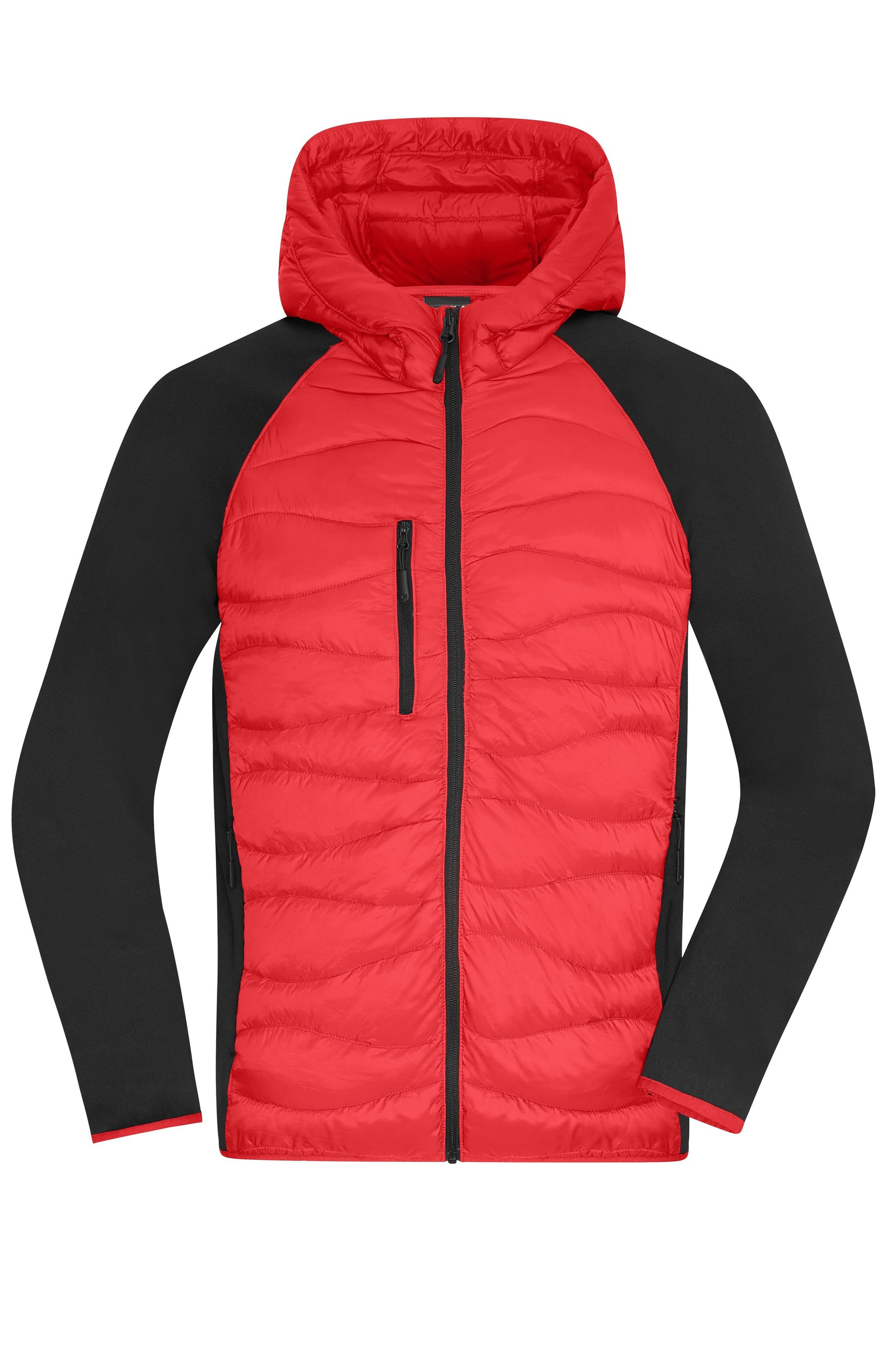 Men´s Hybrid Jacket - Red/Black