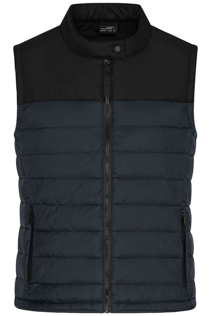 Ladies’ Padded Vest - Carbon/Black