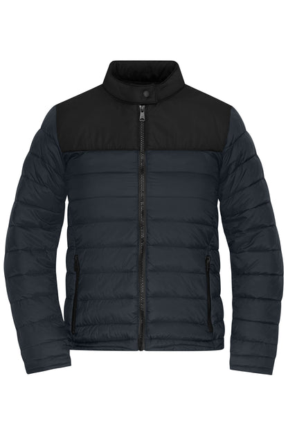 Ladies’ Padded Jacket - Carbon/Black