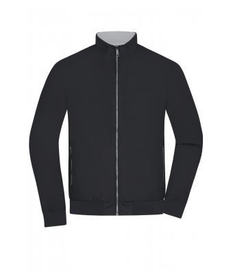 Mens Blouson - Black/Silver