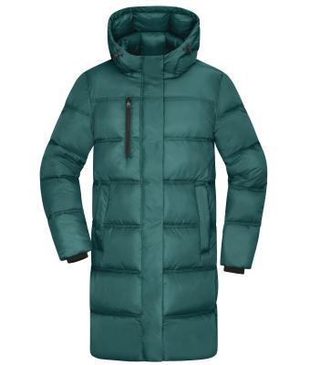 Ladies Winter Short Coat - Smokey-Green