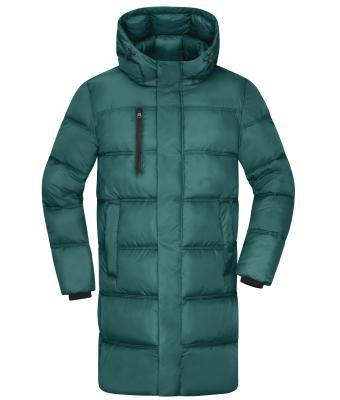 Mens Winter Short Coat - Smokey-Green