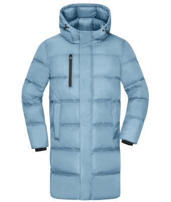 Mens Winter Short Coat - Milky Blue