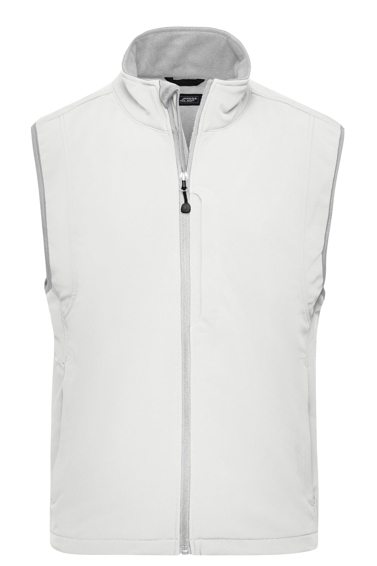 Mens Softshell Vest - Off White