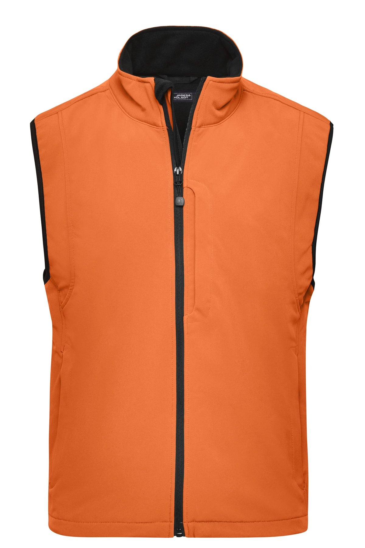 Mens Softshell Vest - Pop-Orange