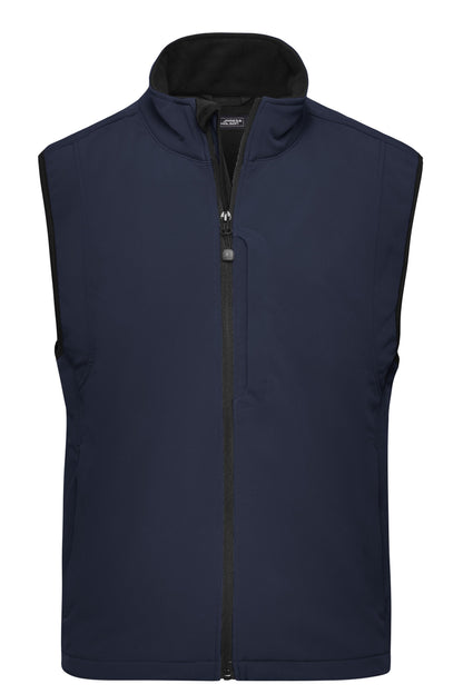 Mens Softshell Vest - Navy
