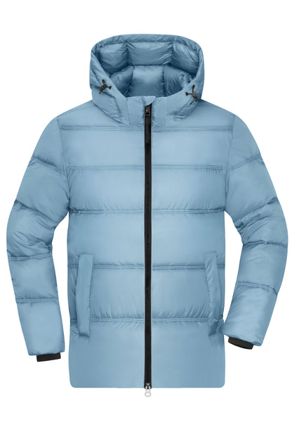 Mens Winter Jacket - Milky Blue