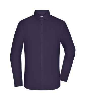 Mens Shirt Slim Fit - Deep Purple