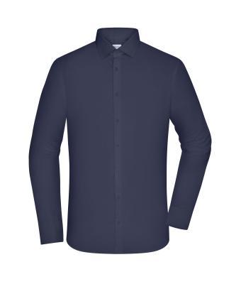 Mens Shirt Slim Fit - Navy