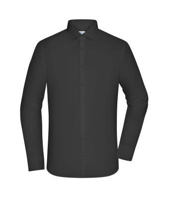 Mens Shirt Slim Fit - Black