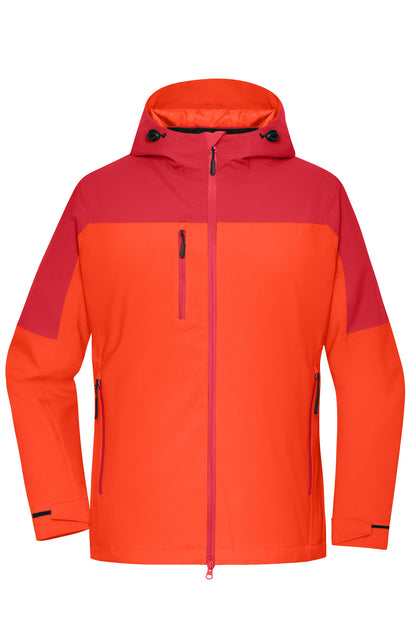 Ladies’ 3-in-1 Jacket - Spicy-Orange/Red