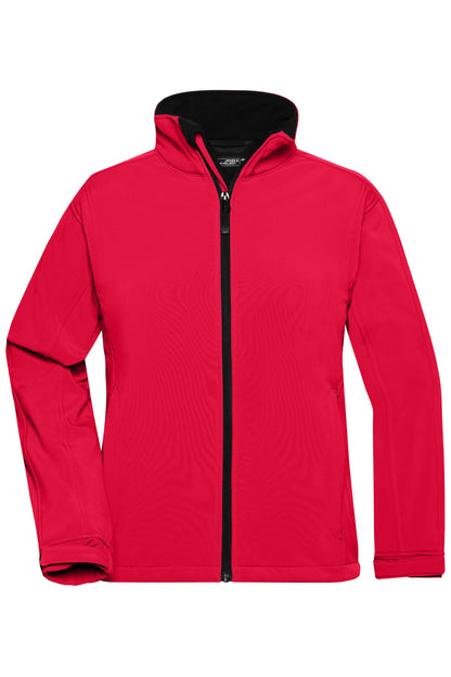 Ladies Softshell Jacket - Red