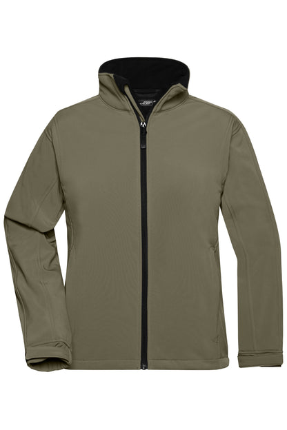Ladies Softshell Jacket - Olive