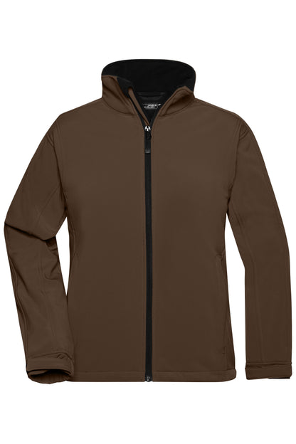 Ladies Softshell Jacket - Brown