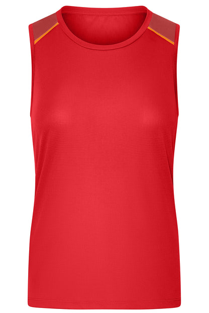 Ladies’ Running Tank - Spicy-Orange