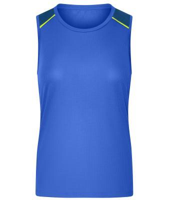 Ladies’ Running Tank - Peacock-blue