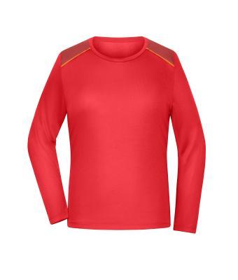 Ladies’ Running Shirt Longslee - Spicy-Orange