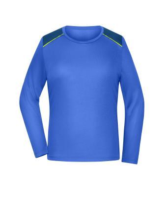 Ladies’ Running Shirt Longslee - Peacock-blue