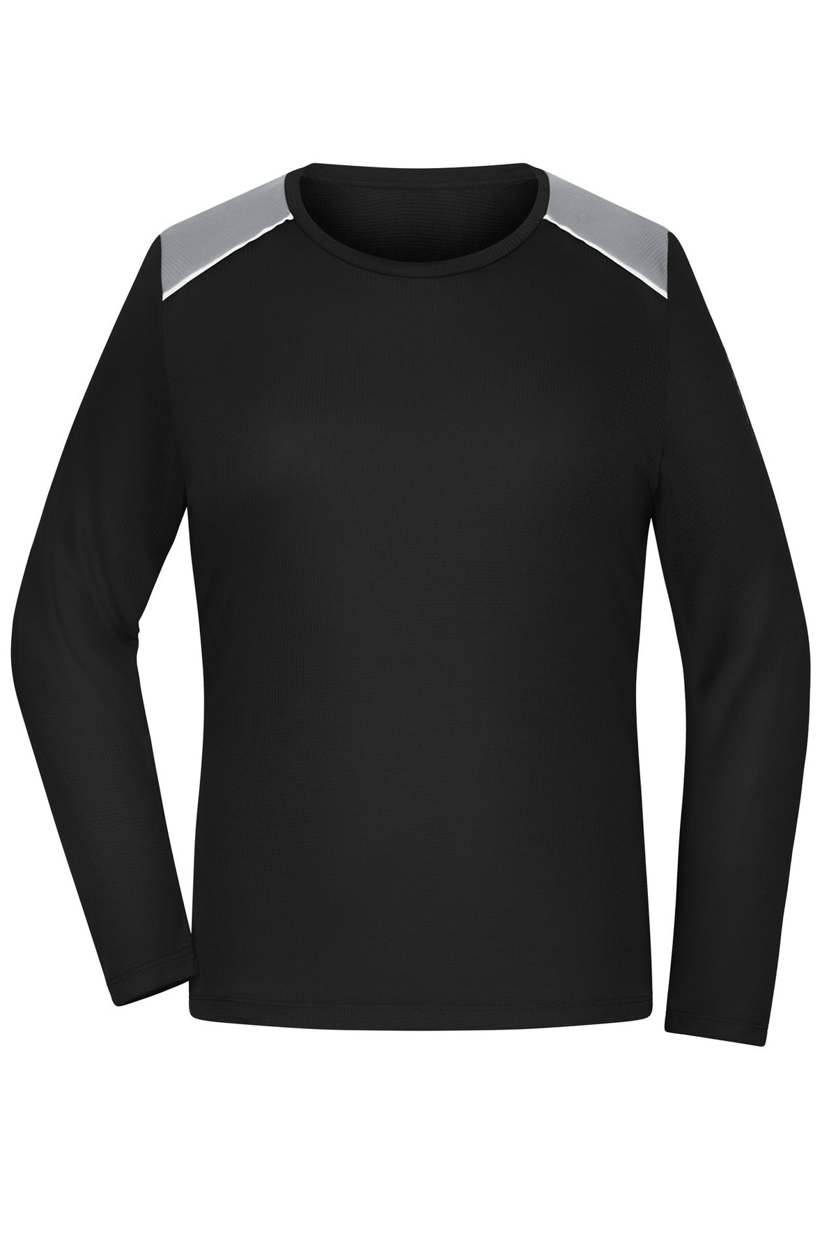 Ladies’ Running Shirt Longslee - Black