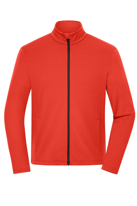 Men’s Sports Structured Fleec - Spicy-Orange