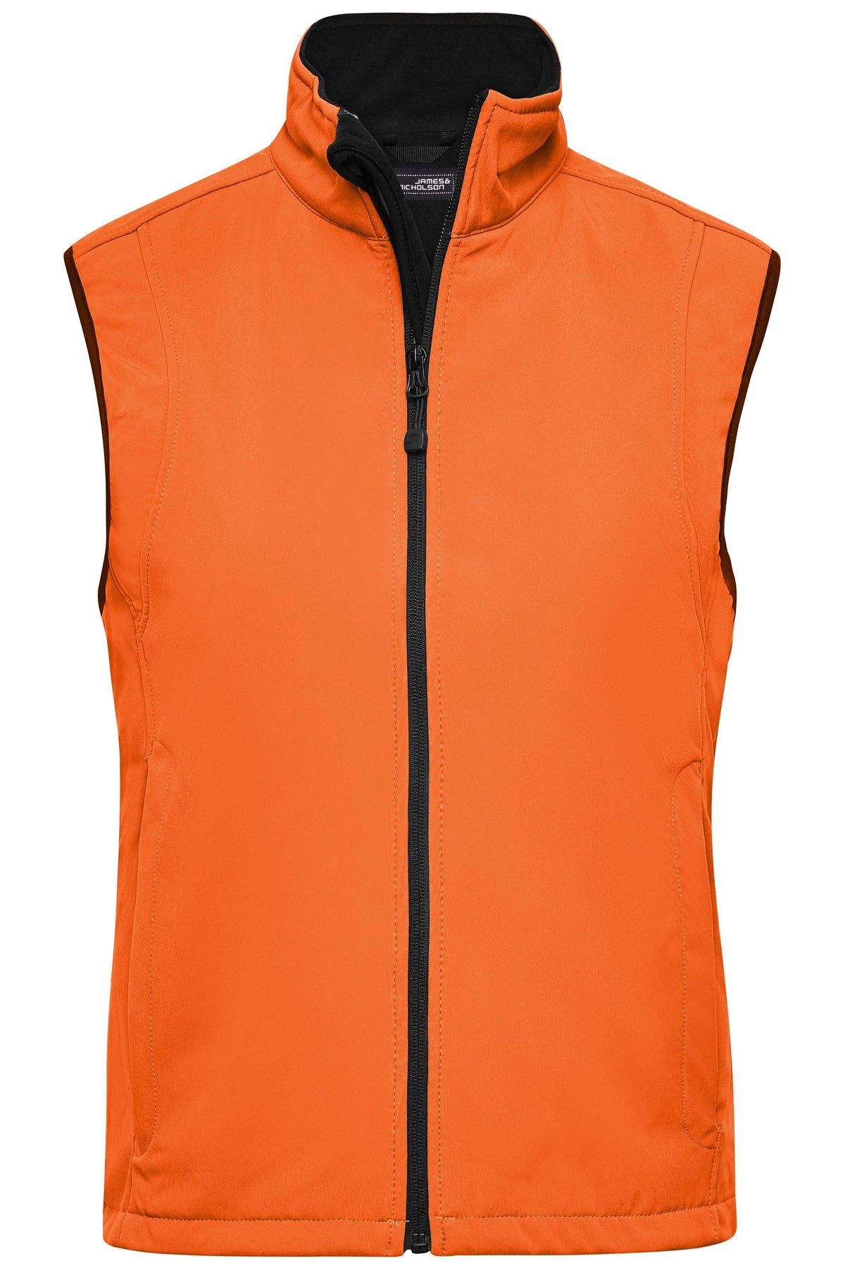 Ladies Softshell Vest - Pop-Orange