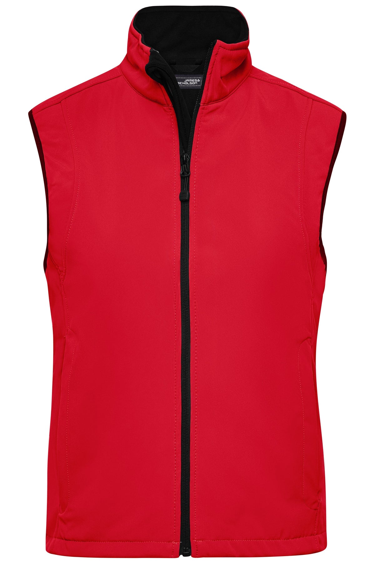 Ladies Softshell Vest - Red