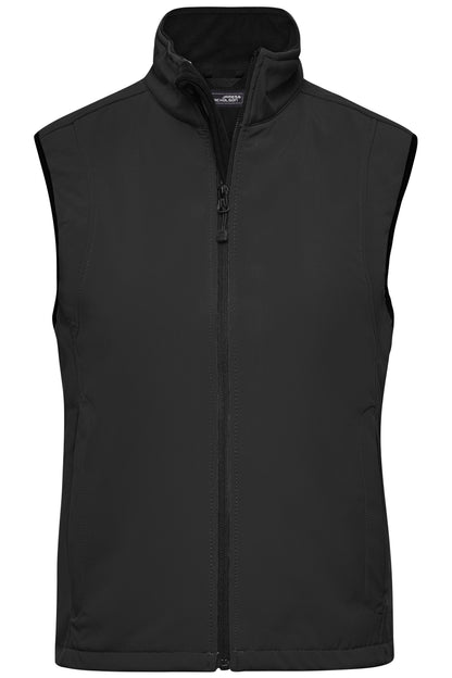 Ladies Softshell Vest - Black
