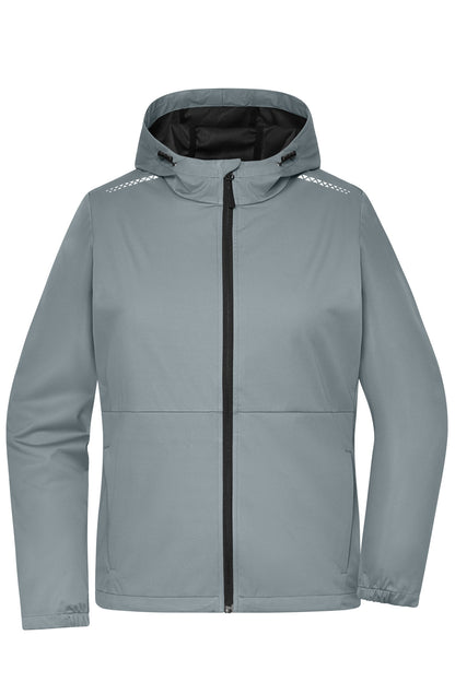 Ladies’ Sports Softshell Jacke - Space-Grey