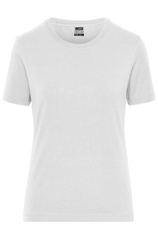 Ladies´ BIO Stretch-T Work - White
