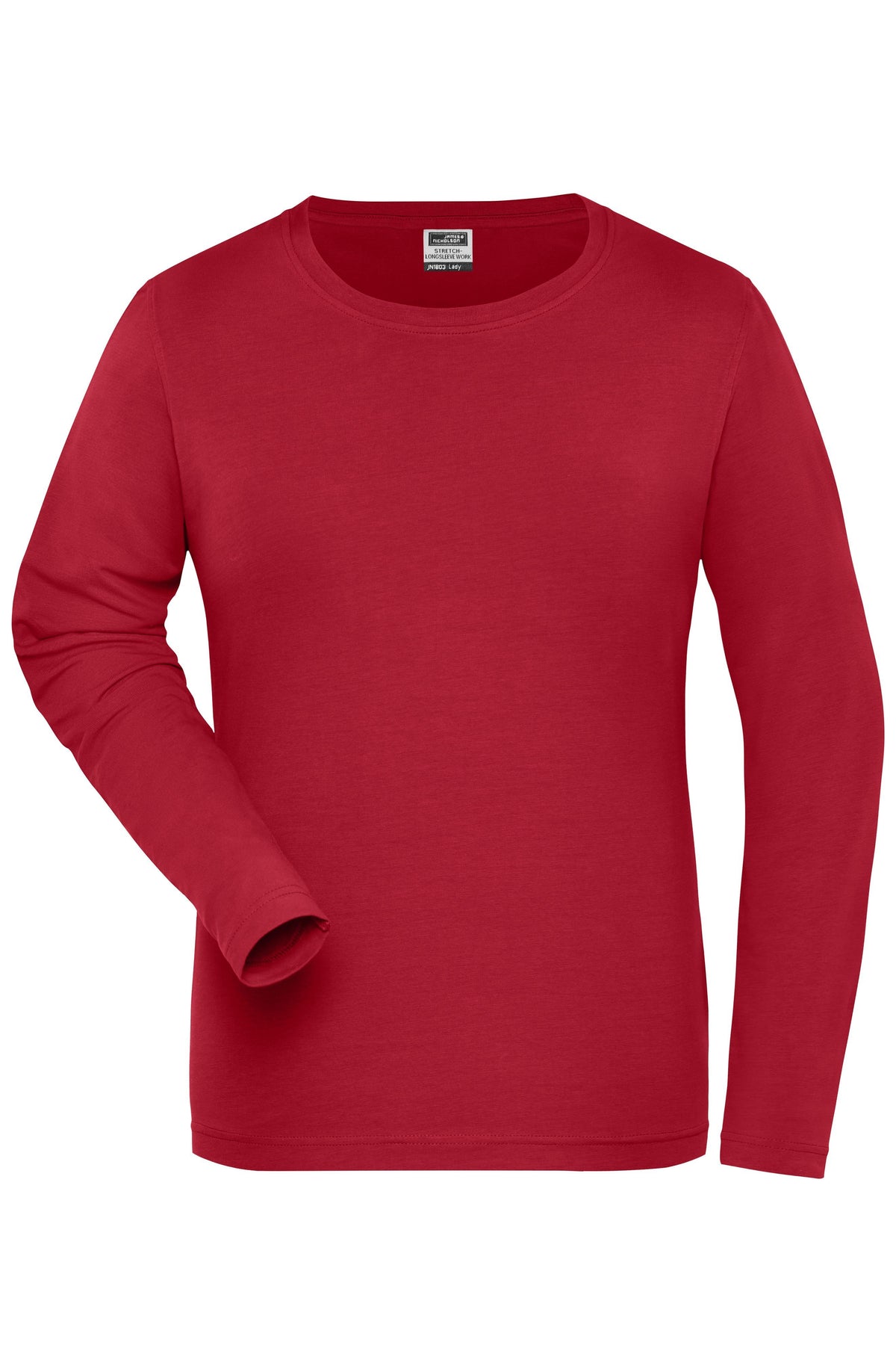 Ladies´ BIO Stretch Longsleeve - Red