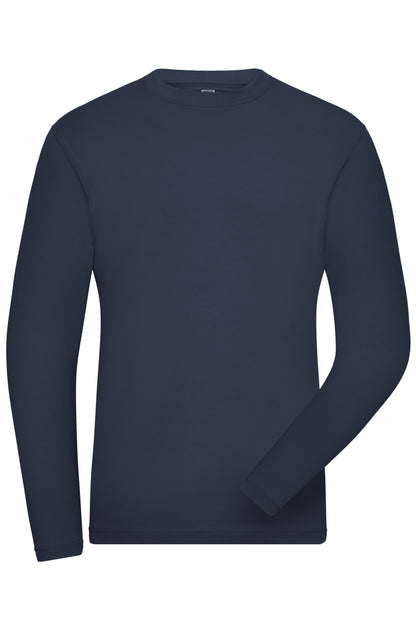 Men´s BIO Stretch Longsleeve - Navy