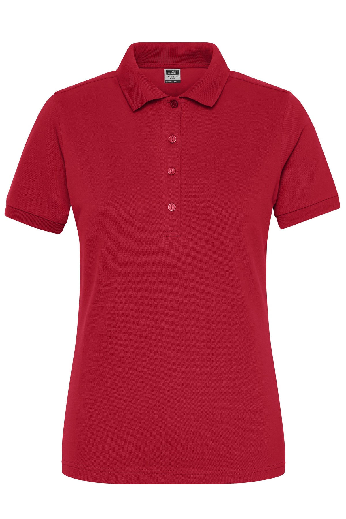 Ladies´ BIO Stretch Polo Work - Red