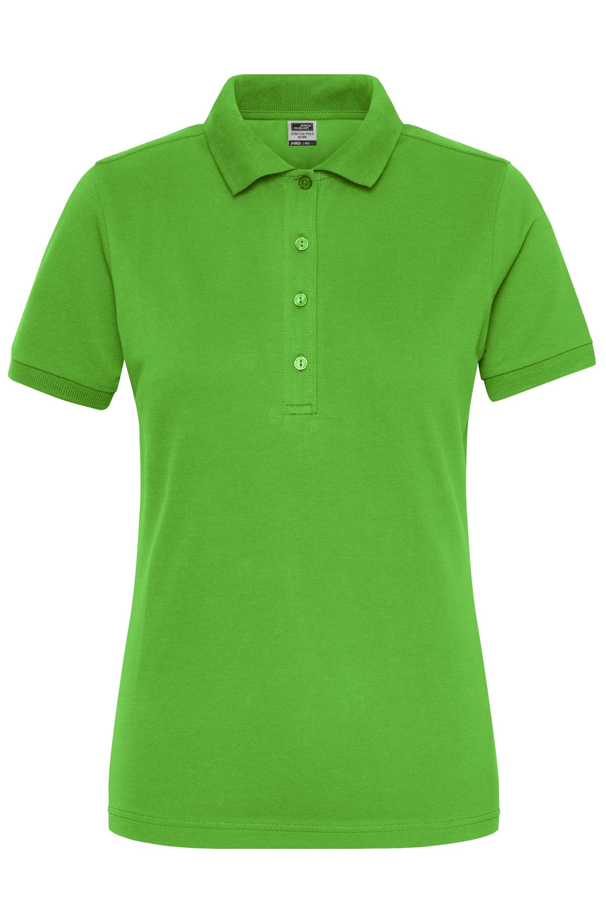 Ladies´ BIO Stretch Polo Work - Lime-green