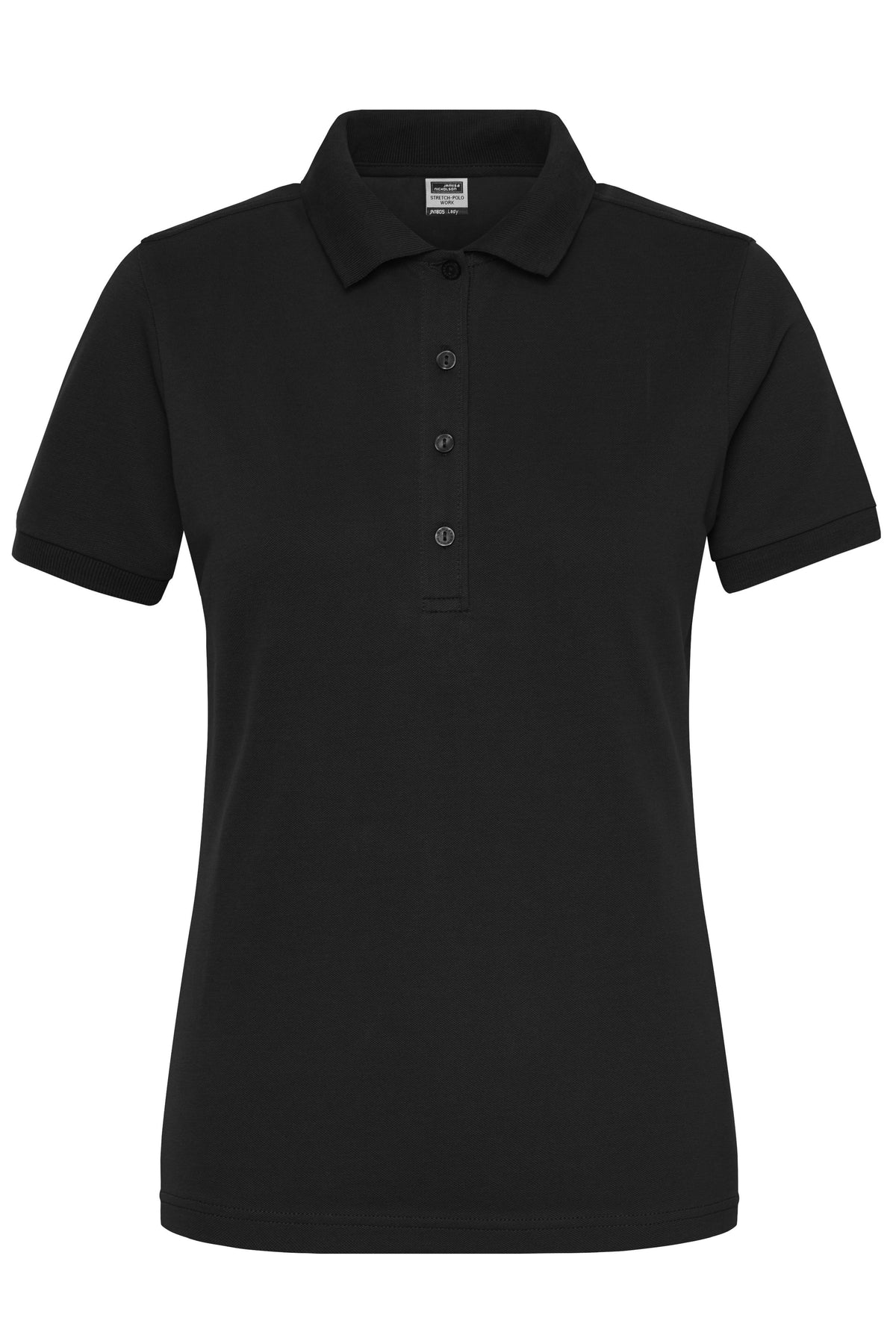 Ladies´ BIO Stretch Polo Work - Black