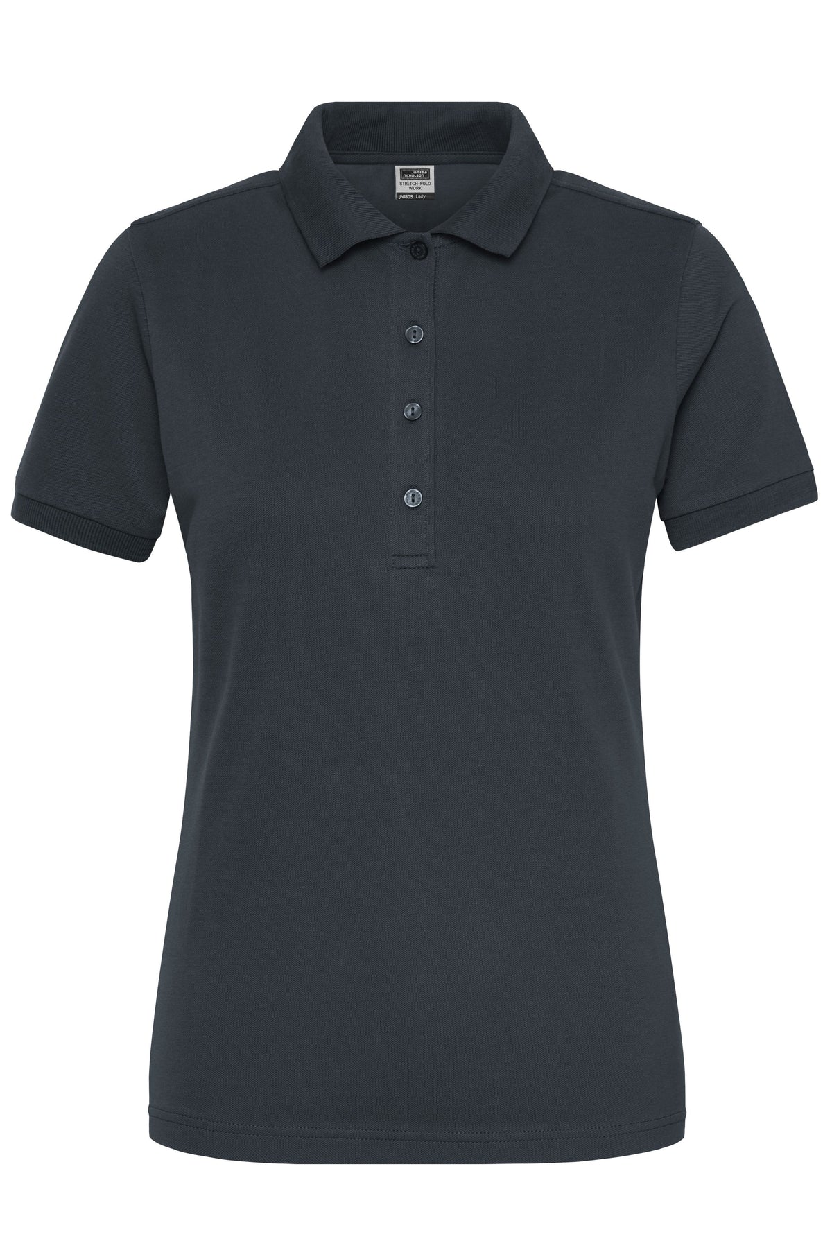 Ladies´ BIO Stretch Polo Work - Carbon